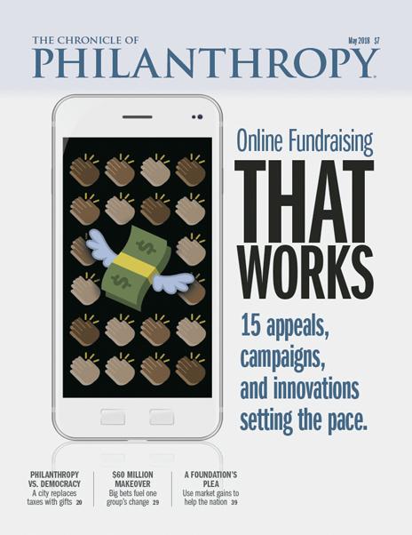 The Chronicle of Philanthropy, May 2018