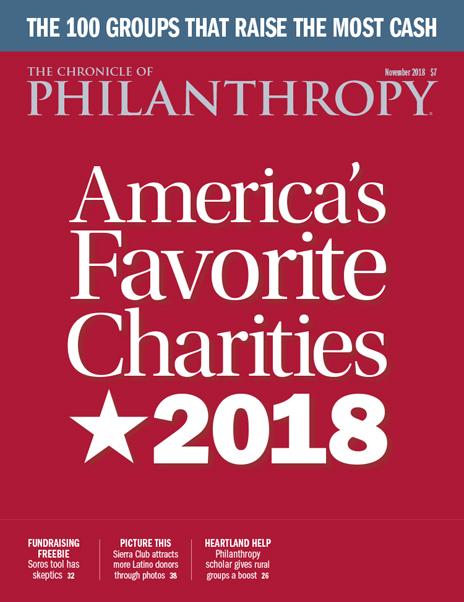 The Chronicle of Philanthropy, November 2018